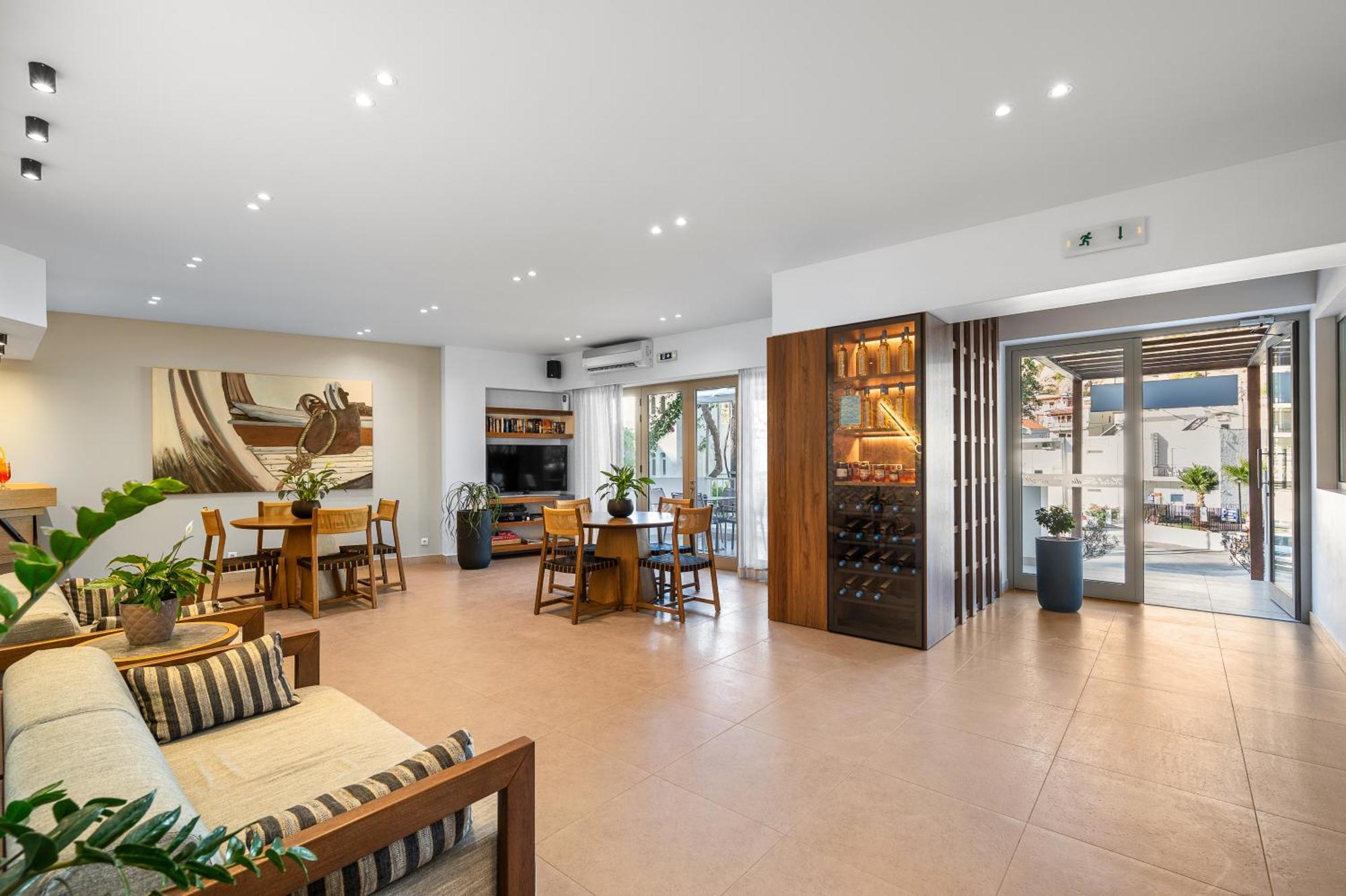 Glaros Hotel Apartment Агиа Галини Экстерьер фото